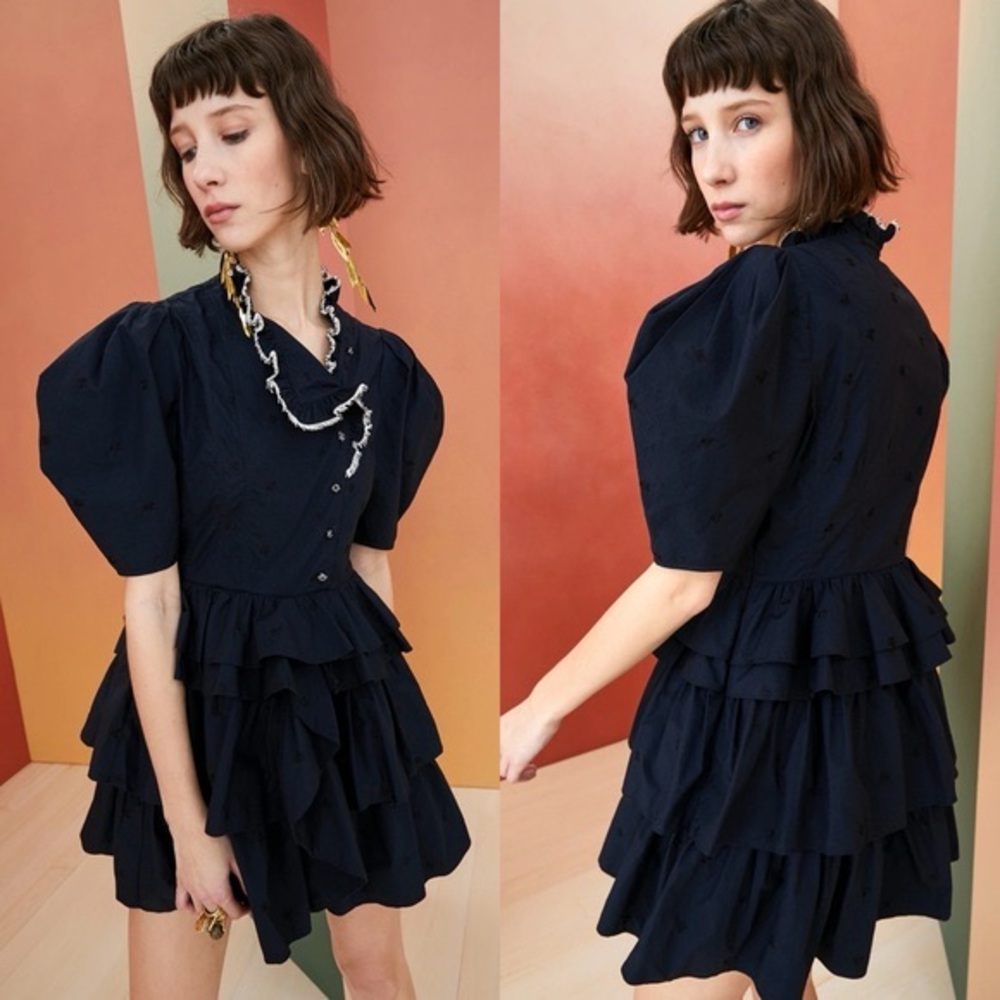 Ulla Johnson Linnea Tiered Ruffled Dress - Picture 2 of 5